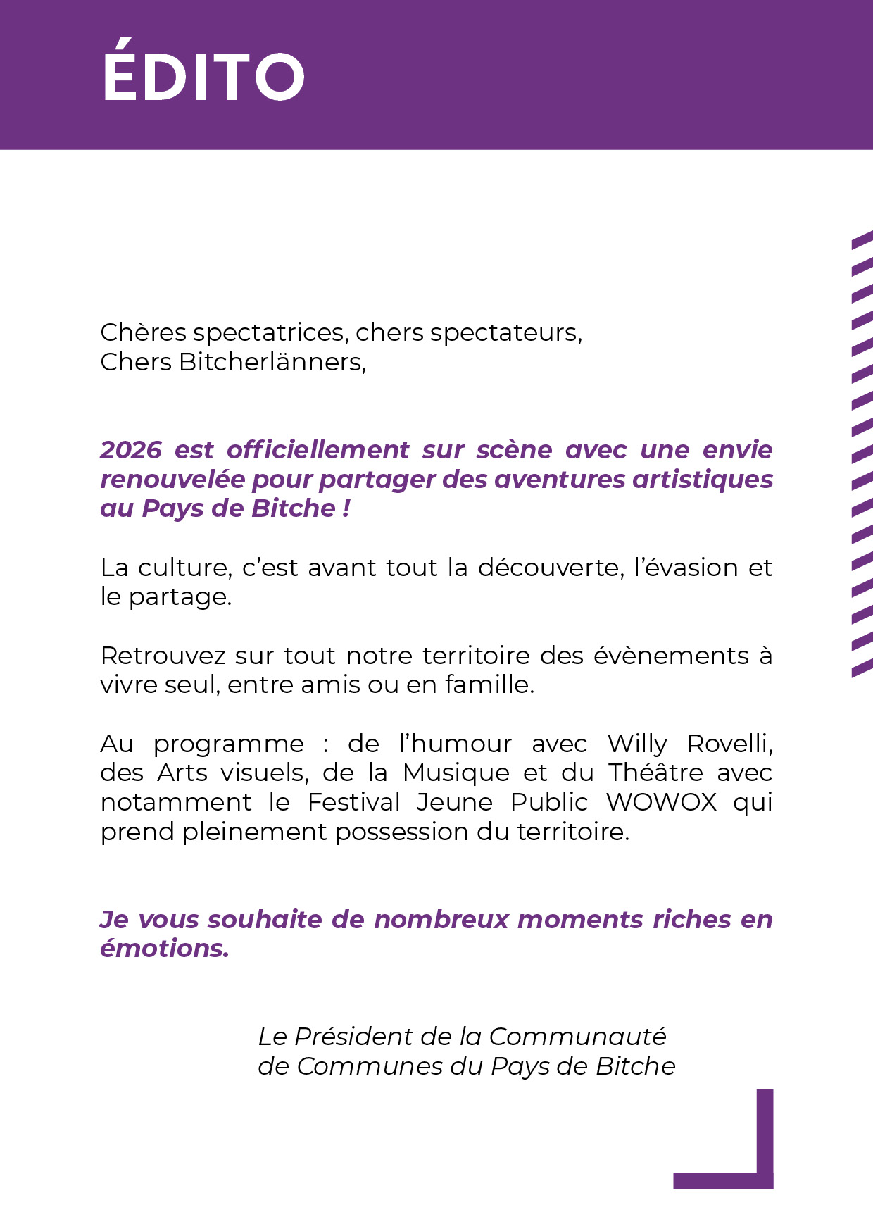 TEMPS FORTS CULTURELS 2026 - SEMESTRE 1 - DEPLIANT v1 web2