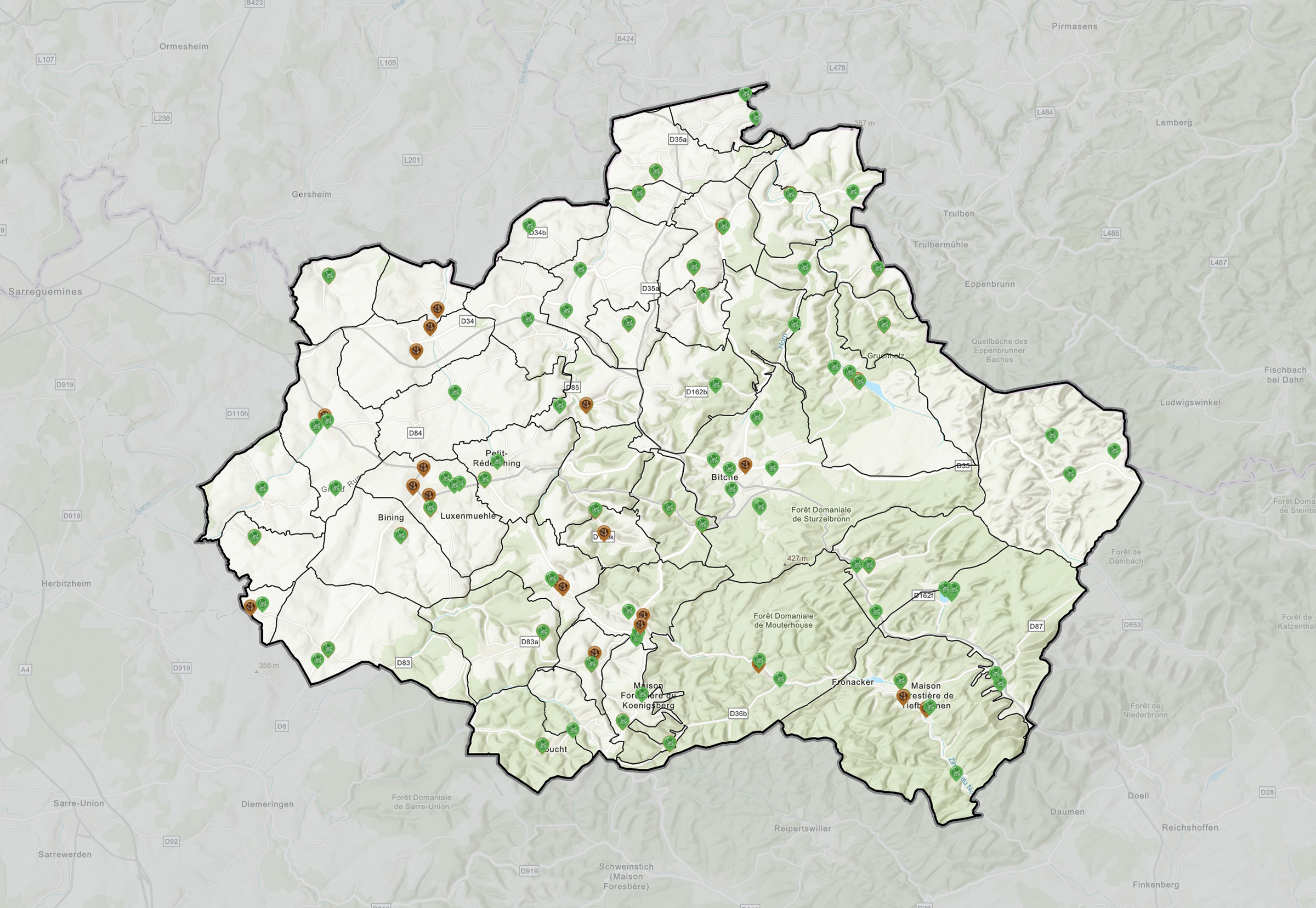 OM Carte interactive